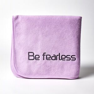 Wuwahold Microfiber Gym Towel Set of 3. Be Fearless' Embroidery